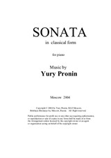 Sonata in classical form